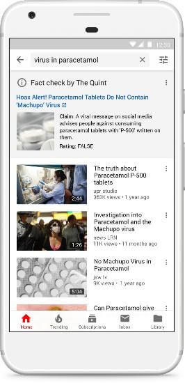YouTube Info Panel Screenshot