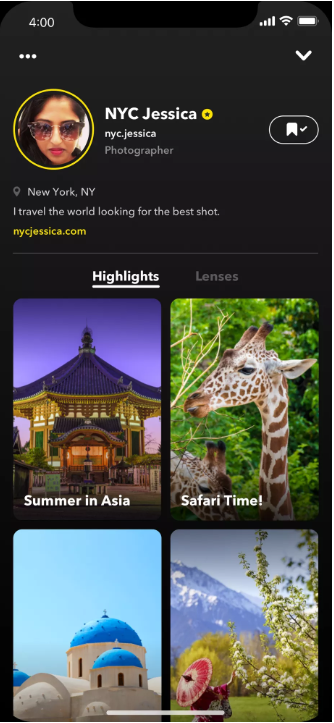 Snapchat Highlights