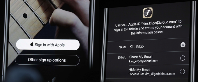 iPhone Signin with Apple