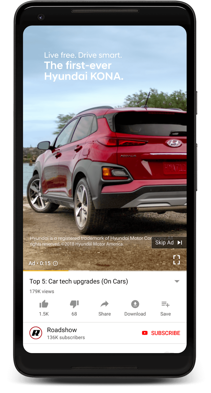 Mashable YouTube Vertical Video Screenshot